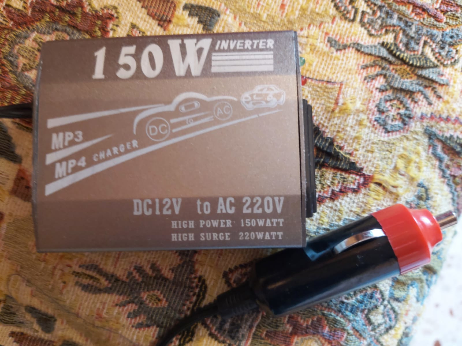 Inverter Auto da 12 a 220 Volts